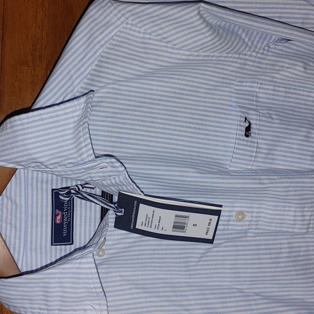 Stripe Stretch Oxford Shirt